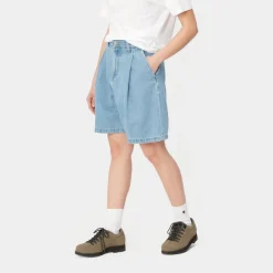Kvinder Carhartt WIP Alta Short | Bla (Sten Bleget)