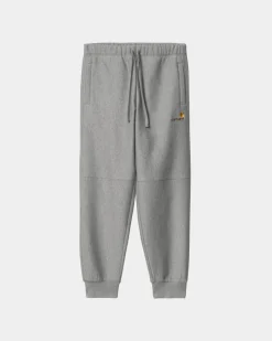 Mænd Carhartt WIP American Script Joggingbukser | Gra Lyng