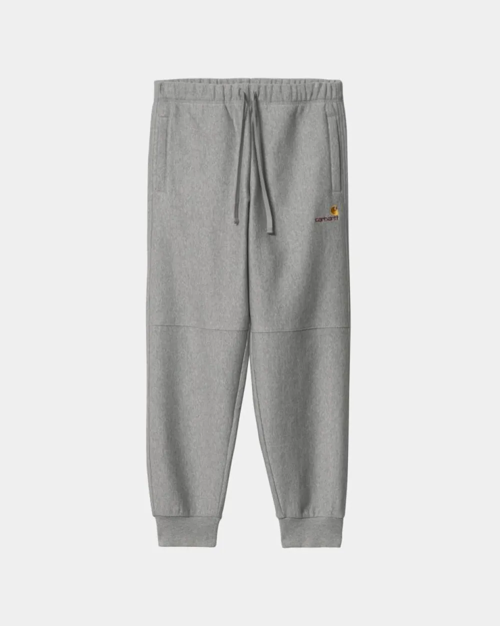 Mænd Carhartt WIP American Script Joggingbukser | Gra Lyng