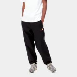 Mænd Carhartt WIP American Script Joggingbukser | Sort