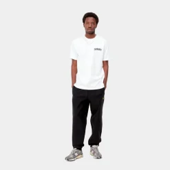Mænd Carhartt WIP American Script Joggingbukser | Sort