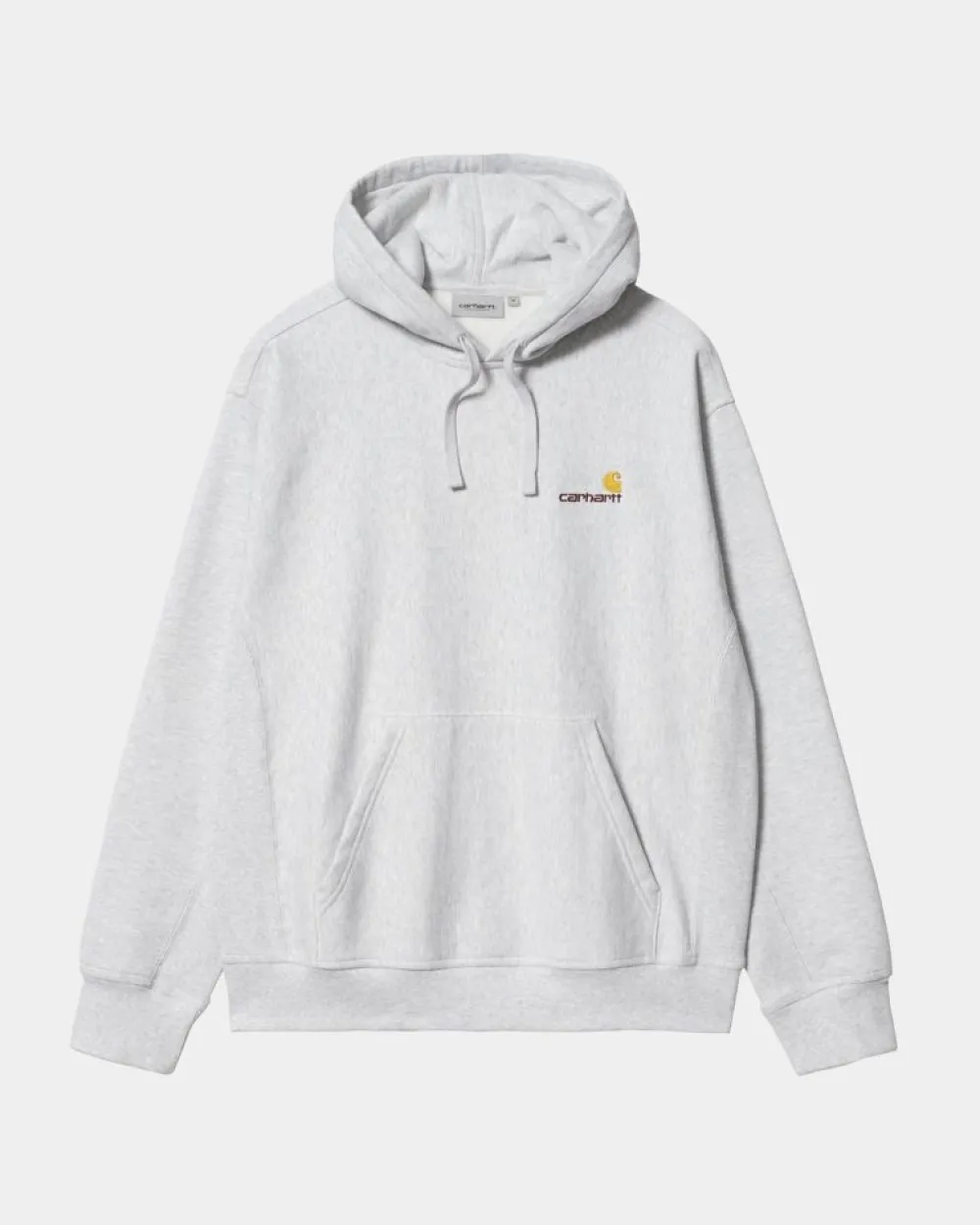 Mænd Carhartt WIP American Script Sweatshirt Med Haette | Ask Heather
