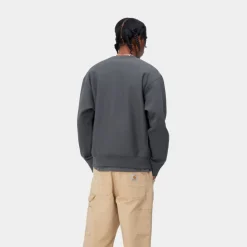 Mænd Carhartt WIP American Script Sweatshirt | Zeus