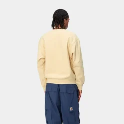 Mænd Carhartt WIP American Script Sweatshirt | Rattan