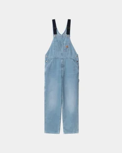 Mænd Carhartt WIP Bib Overall - Denim | Bla (Lys Aegte Vasket)