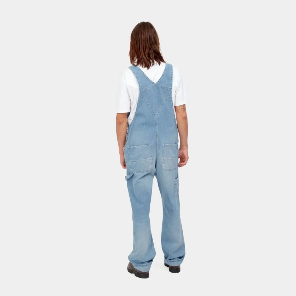 Mænd Carhartt WIP Bib Overall - Denim | Bla (Lys Aegte Vasket)