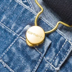Mænd Carhartt WIP Bib Overall - Denim | Bla (Stenvasket)