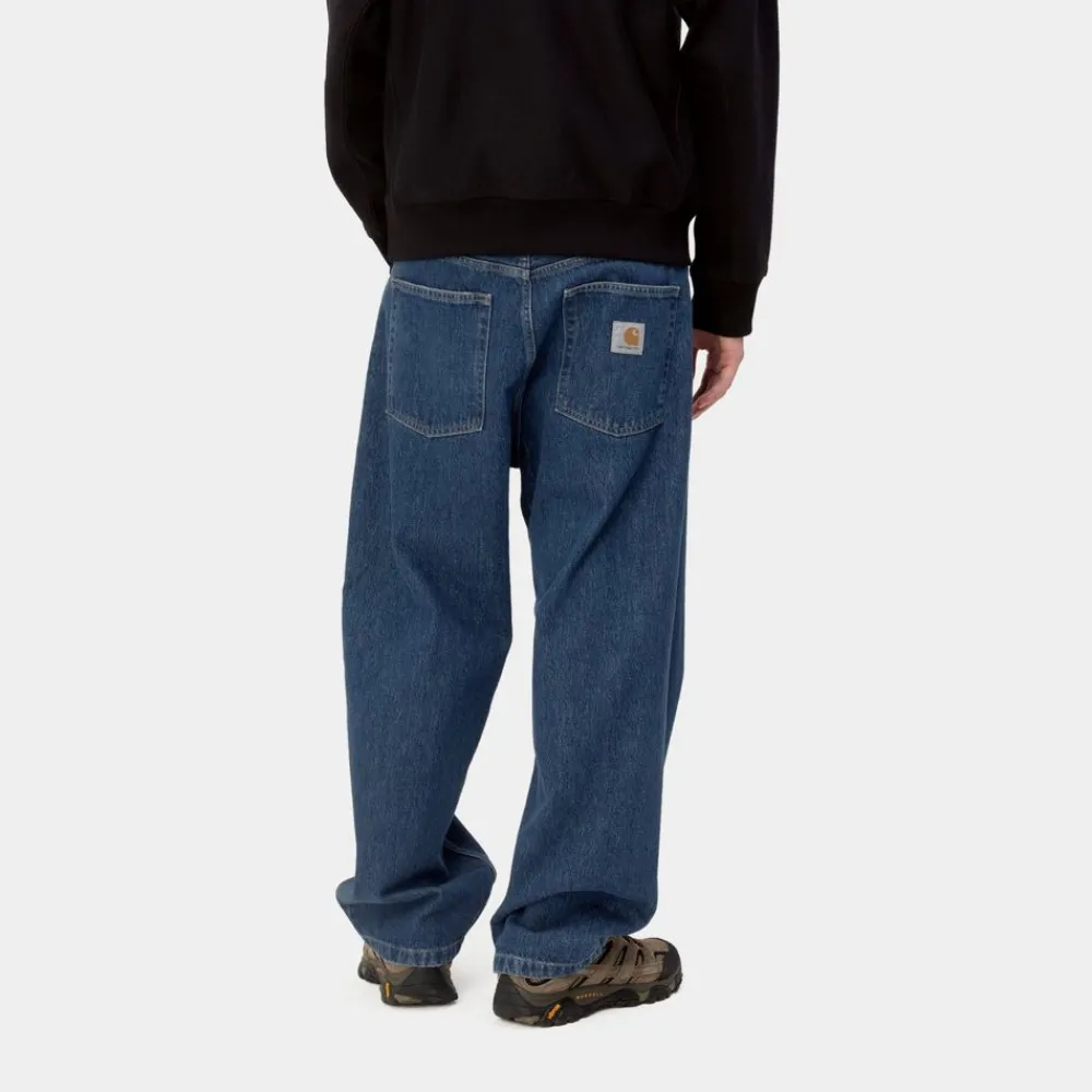 Mænd Carhartt WIP Brandon Bukser | Bla (Stenvasket)