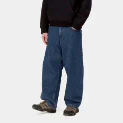 Mænd Carhartt WIP Brandon Bukser | Bla (Stenvasket)