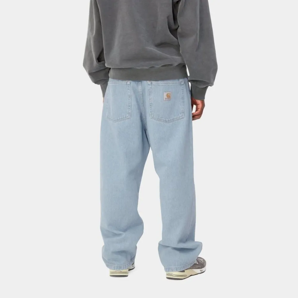 Mænd Carhartt WIP Brandon Bukser | Bla (Tung Sten Bleget)