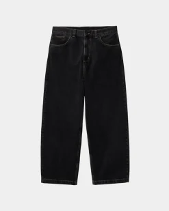 Mænd Carhartt WIP Brandon Bukser | Sort (Stenvasket)