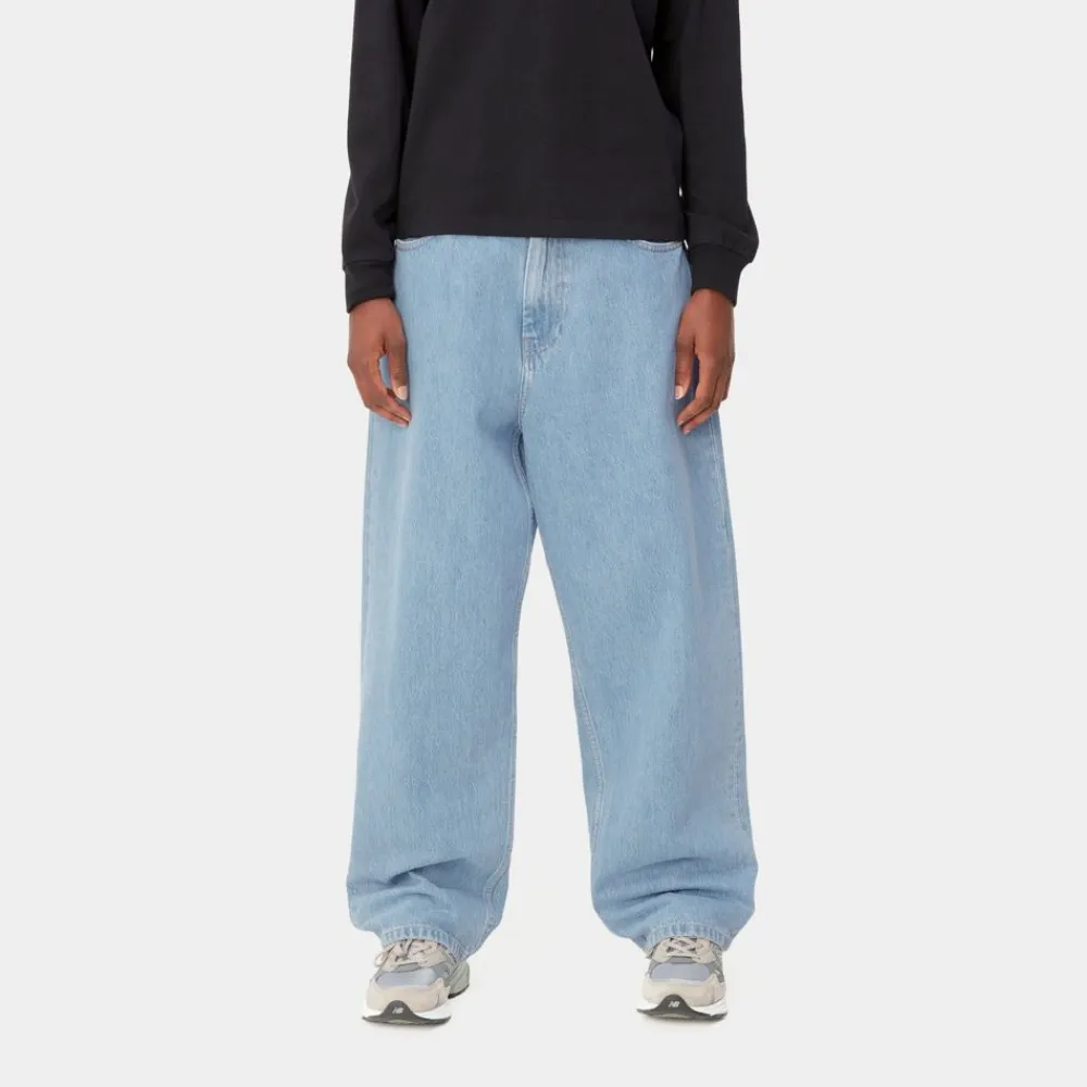 Kvinder Carhartt WIP Brandon Bukser Til Kvinder | Bla (Sten Bleget)