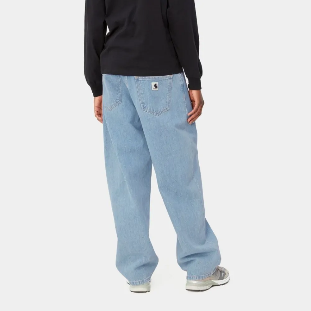 Kvinder Carhartt WIP Brandon Bukser Til Kvinder | Bla (Sten Bleget)