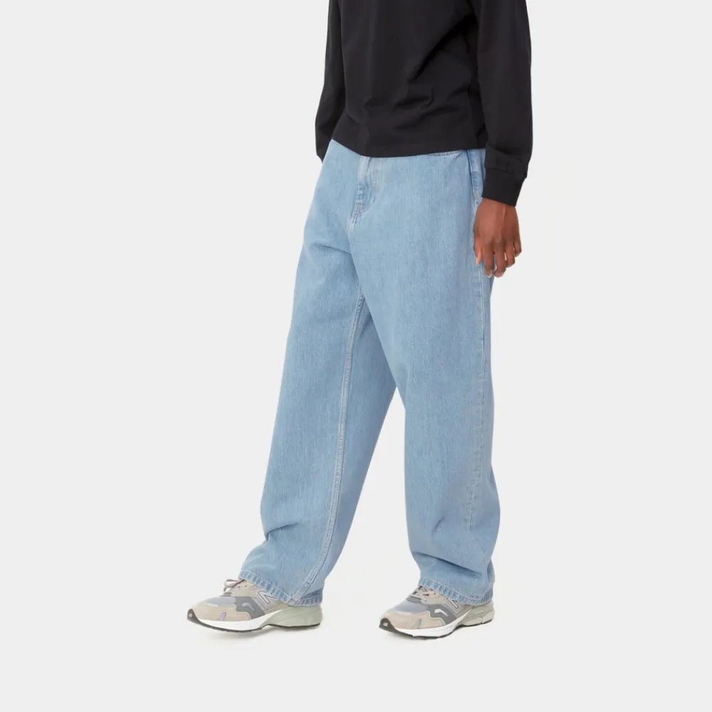 Kvinder Carhartt WIP Brandon Bukser Til Kvinder | Bla (Sten Bleget)