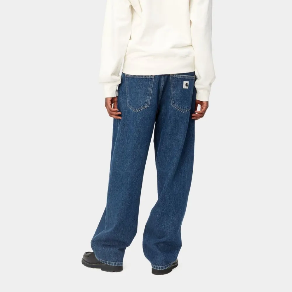 Kvinder Carhartt WIP Brandon Bukser Til Kvinder | Bla (Stenvasket)