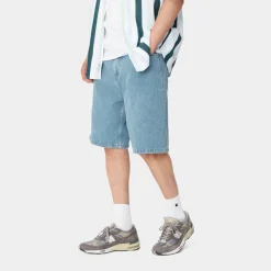 Mænd Carhartt WIP Brandon Short | Bla (Sten Bleget)