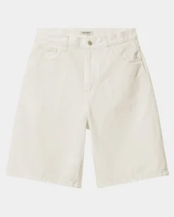 Kvinder Carhartt WIP Brandon Shorts Til Kvinder | Hvid