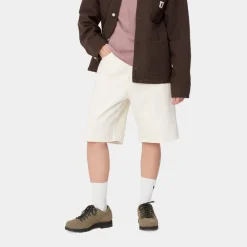 Kvinder Carhartt WIP Brandon Shorts Til Kvinder | Hvid