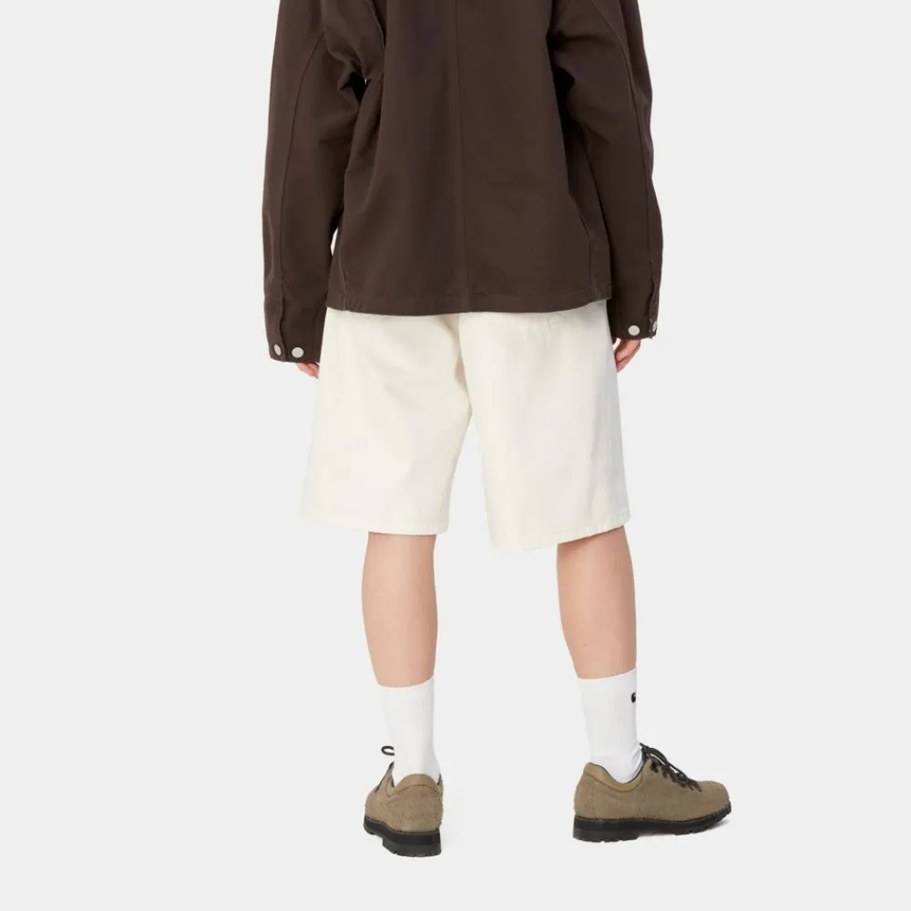 Kvinder Carhartt WIP Brandon Shorts Til Kvinder | Hvid