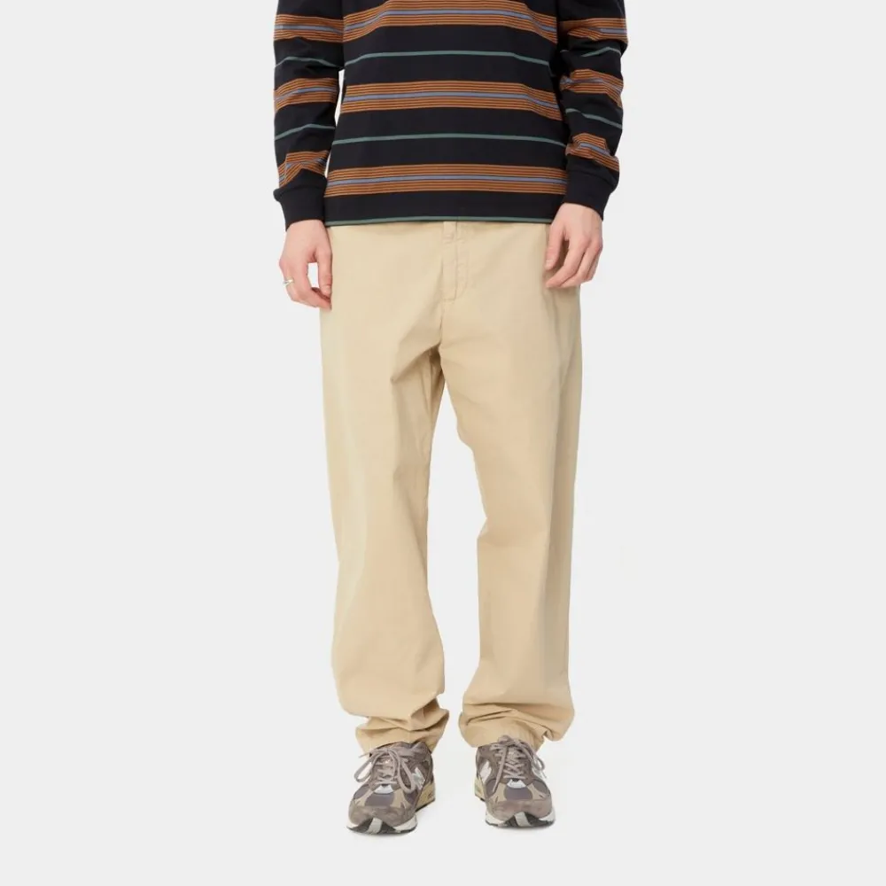 Mænd Carhartt WIP Calder Pant - Poplin | Vaeg (Beklaedningsgenstand Farvet)