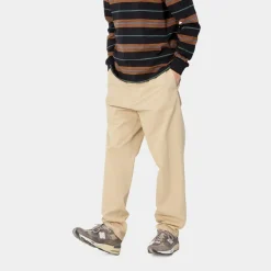 Mænd Carhartt WIP Calder Pant - Poplin | Vaeg (Beklaedningsgenstand Farvet)