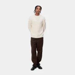 Mænd Carhartt WIP Cambell Sweater | Naturlig