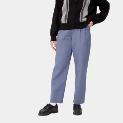 Kvinder Carhartt WIP Cara Bukser | Bay Blue
