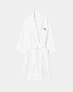 Mænd Carhartt WIP Carhartt Please Badekabe | Hvid / Bordeaux