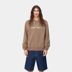 Mænd Carhartt WIP Carhartt Sweatshirt | Gren / Rattan