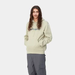 Mænd Carhartt WIP Carhartt Sweatshirt Med Haette | Beryl / Sorrent