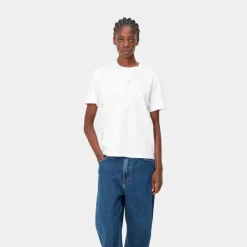 Kvinder Carhartt WIP Casey T-Shirt | Hvid