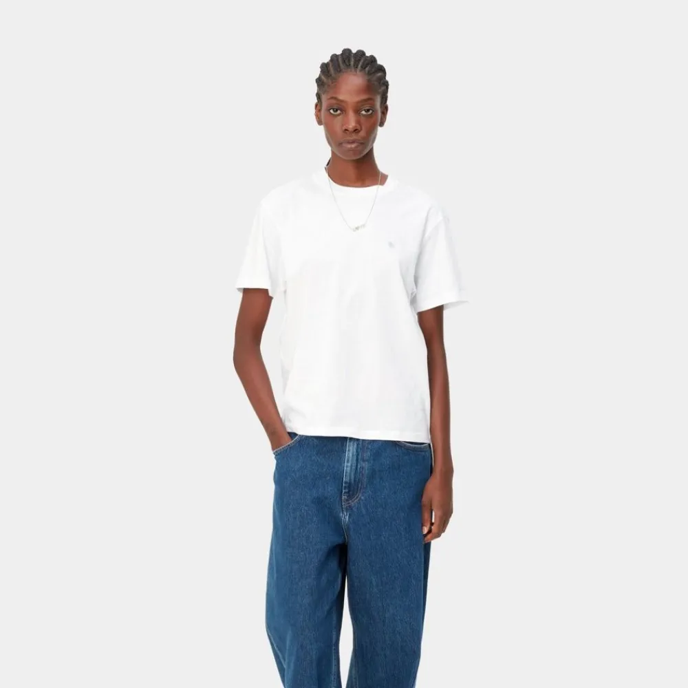 Kvinder Carhartt WIP Casey T-Shirt | Hvid
