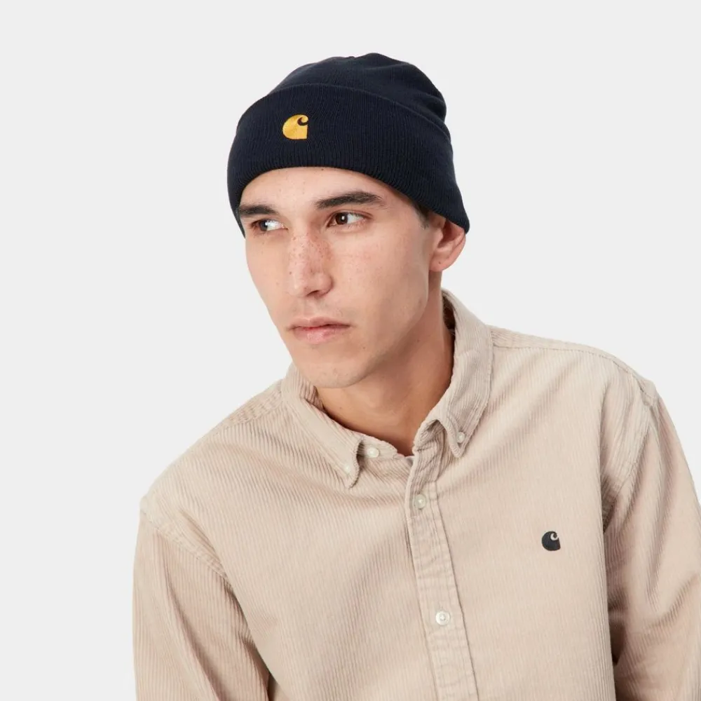 Carhartt WIP Chase Beanie | Dark Navy