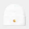 Mænd Carhartt WIP Chase Beanie | Hvid