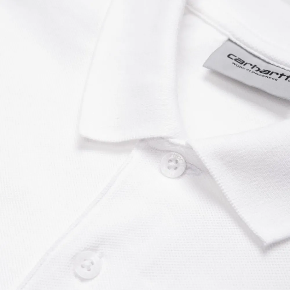 Mænd Carhartt WIP Chase Pique Polo | Hvid