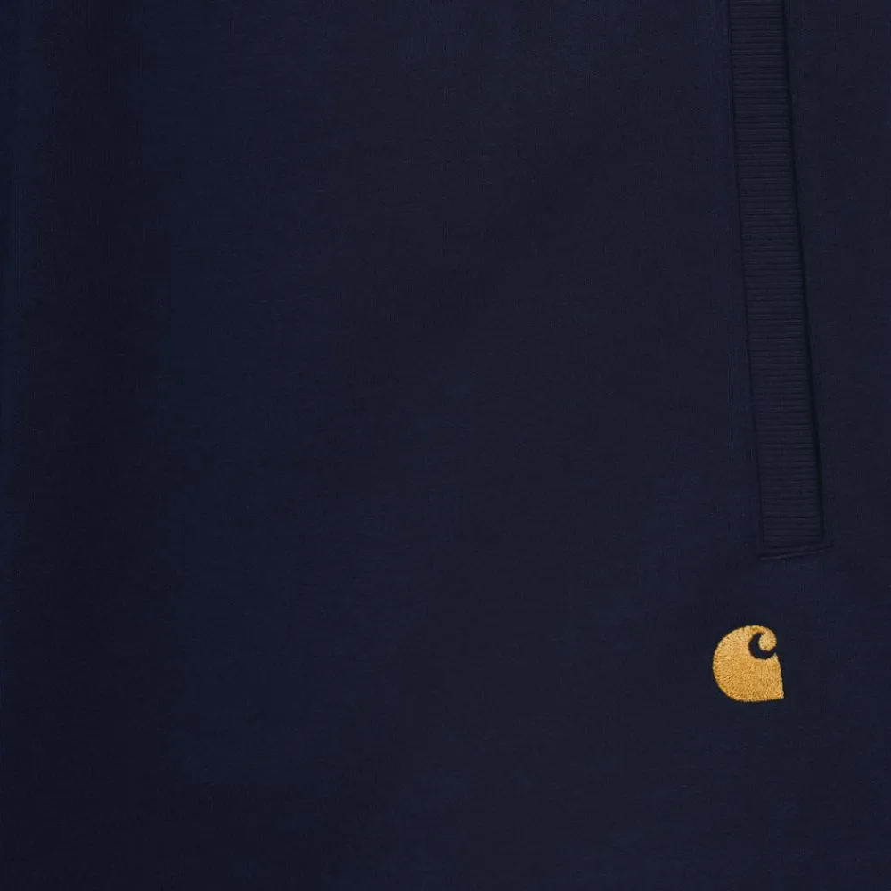 Mænd Carhartt WIP Chase Sweat Short | Dark Navy