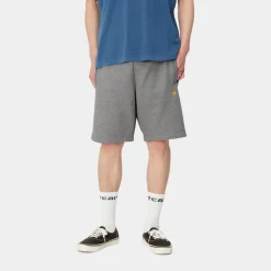 Mænd Carhartt WIP Chase Sweat Short | Morkegra Heather