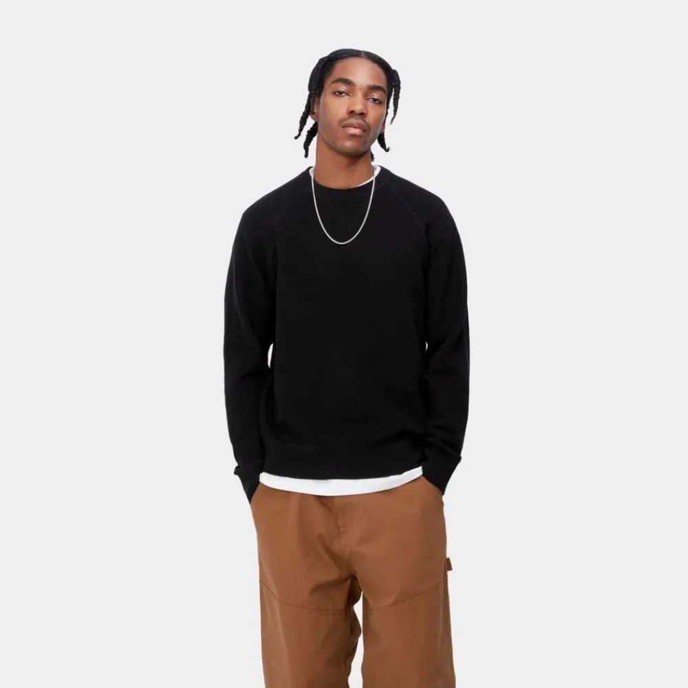 Mænd Carhartt WIP Chase Sweater | Sort