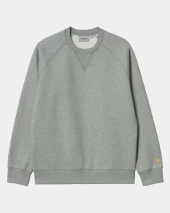 Mænd Carhartt WIP Chase Sweatshirt | Gra Lyng