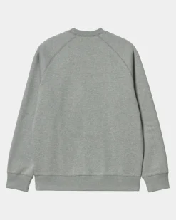 Mænd Carhartt WIP Chase Sweatshirt | Gra Lyng