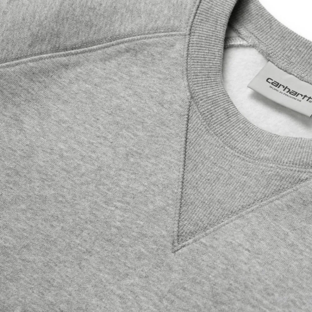 Mænd Carhartt WIP Chase Sweatshirt | Gra Lyng