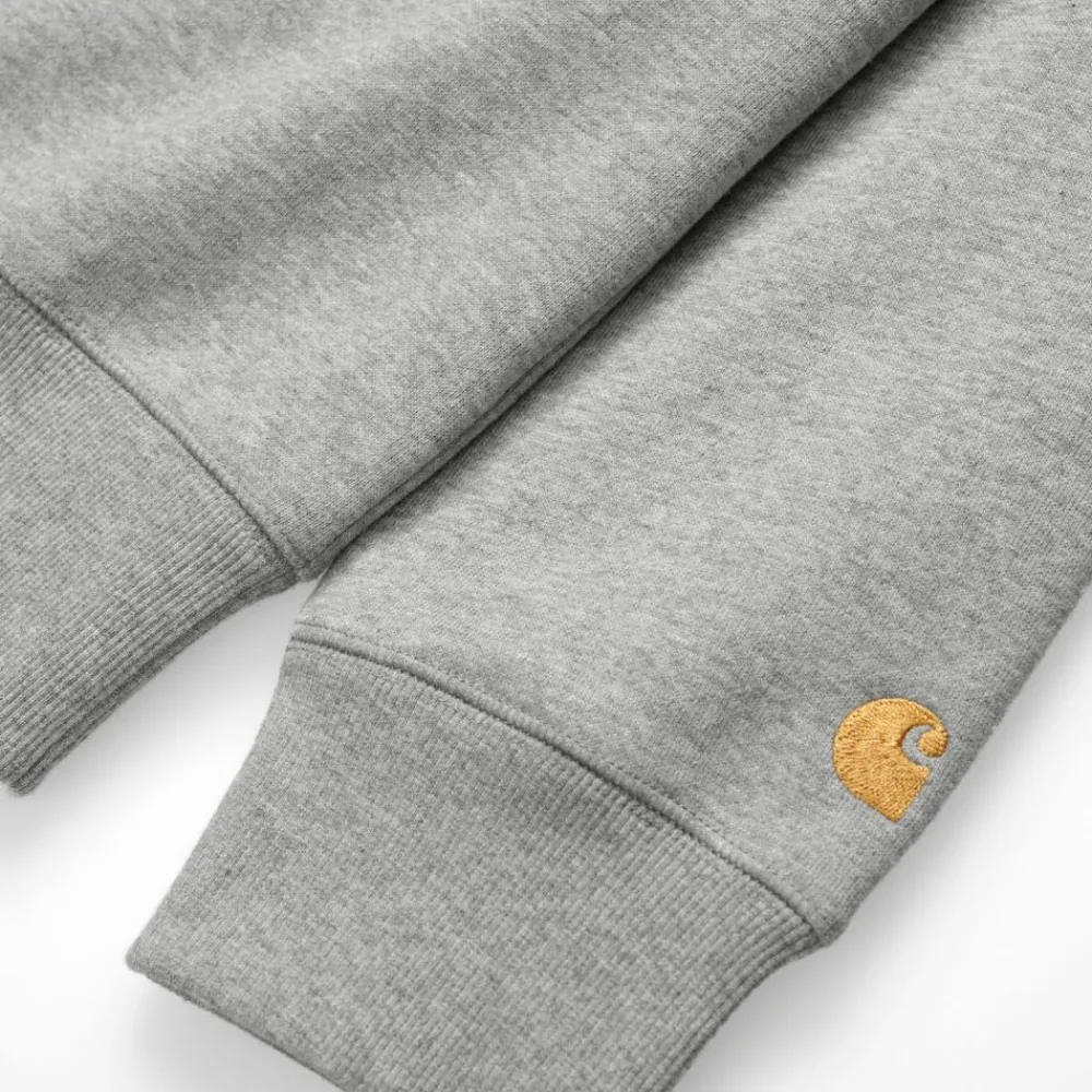 Mænd Carhartt WIP Chase Sweatshirt | Gra Lyng