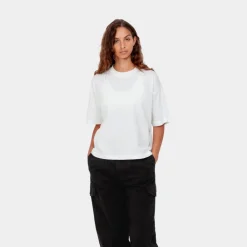 Kvinder Carhartt WIP Chester T-Shirt | Hvid