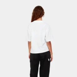 Kvinder Carhartt WIP Chester T-Shirt | Hvid