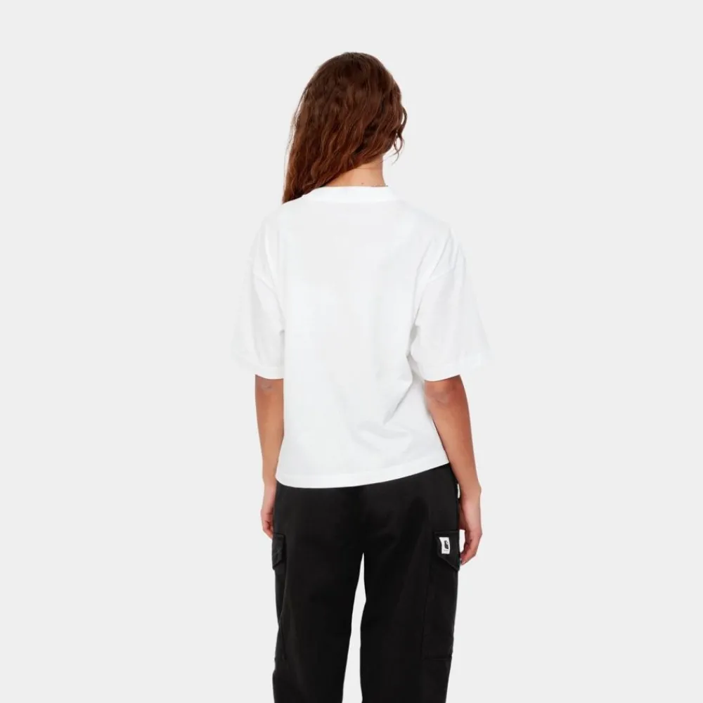 Kvinder Carhartt WIP Chester T-Shirt | Hvid