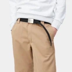 Carhartt WIP Clip Baelte Krom | Sort