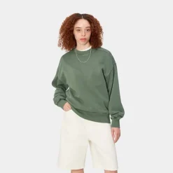 Kvinder Carhartt WIP Dame Duster Script Sweatshirt | Parkere