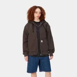 Kvinder Carhartt WIP Dame Og Aktiv Jakke Lige | Tobak