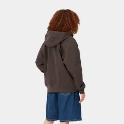 Kvinder Carhartt WIP Dame Og Aktiv Jakke Lige | Tobak