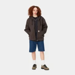Kvinder Carhartt WIP Dame Og Aktiv Jakke Lige | Tobak